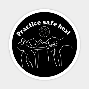 Practice Safe Hex Magnet